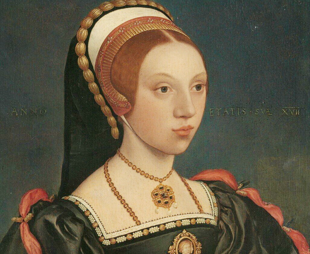 предположительно портрет Екатерины Говард, худ. Г. Гольбейн