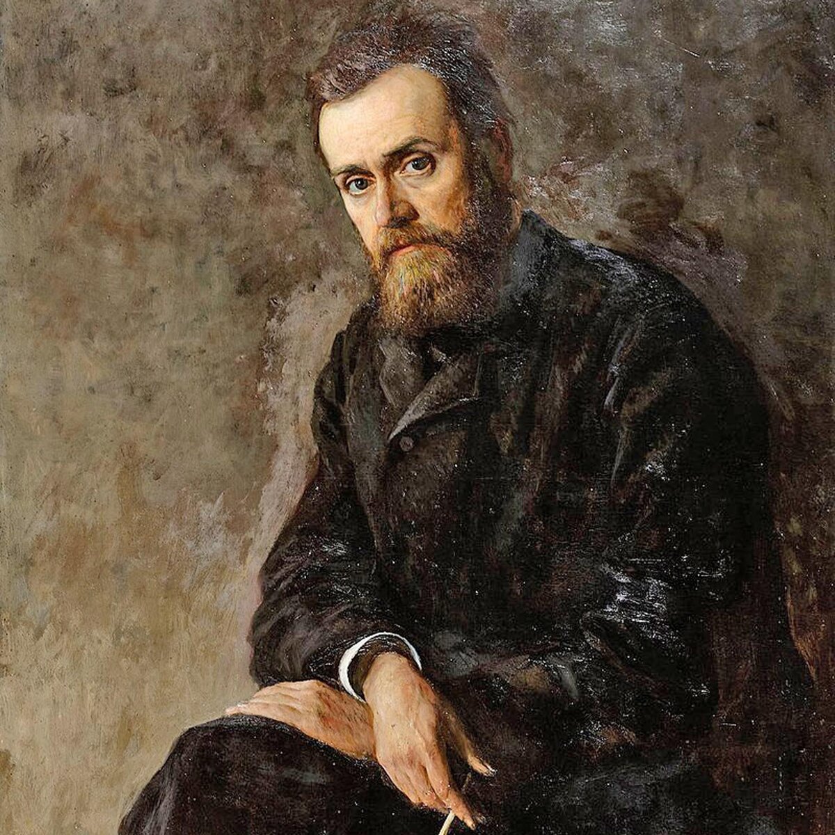 Портрет Глеба Успенского работы Николая Ярошенко (1884 год). «Нравы Растеряевой улицы» до сих пор есть в школьной программе. А первой работой Успенского был рассказ «Михалыч» в педагогическом журнале Льва Толстого «Ясная Поляна» под псевдонимом Г. Брызгин - летом 1862 года.  