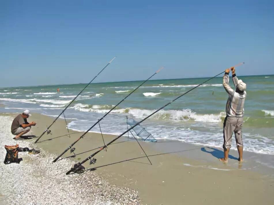 Ловля спиннингом черное море