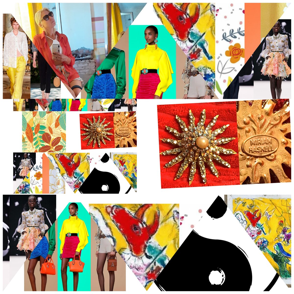 В коллаже использованы фотографии с сайтов "Mylitta.ru" и "Яндекс картинки", а так же бижутерия Miriam Haskell.