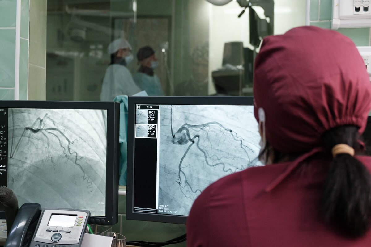 Эндоваскулярная операция в отделении рентгенохирургических методов диагностики и лечения