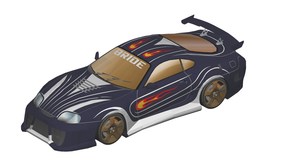 Need for Speed Most Wonted 2005 NFS MW Toyota Supra Vic |  SeyforeGPapercraft | Дзен