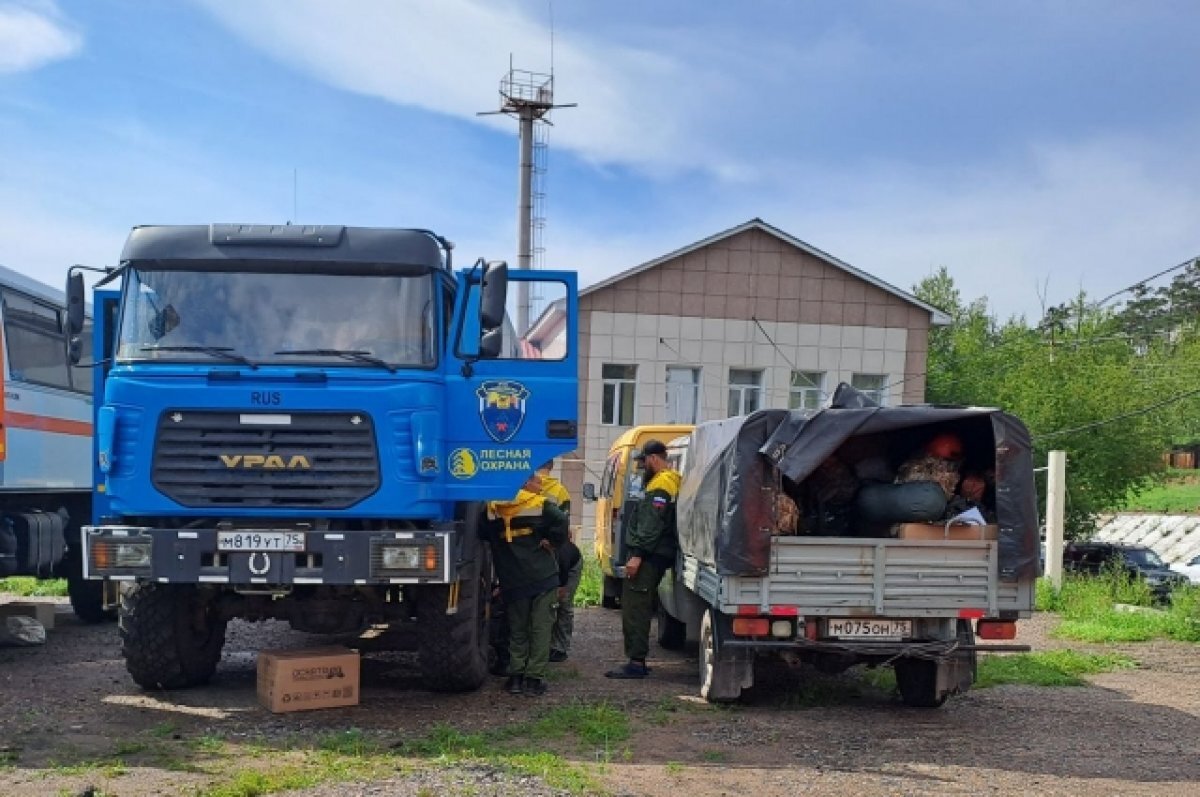    Более 40 лесных пожарных из Забайкалья отправятся в Якутию в зону ЧС