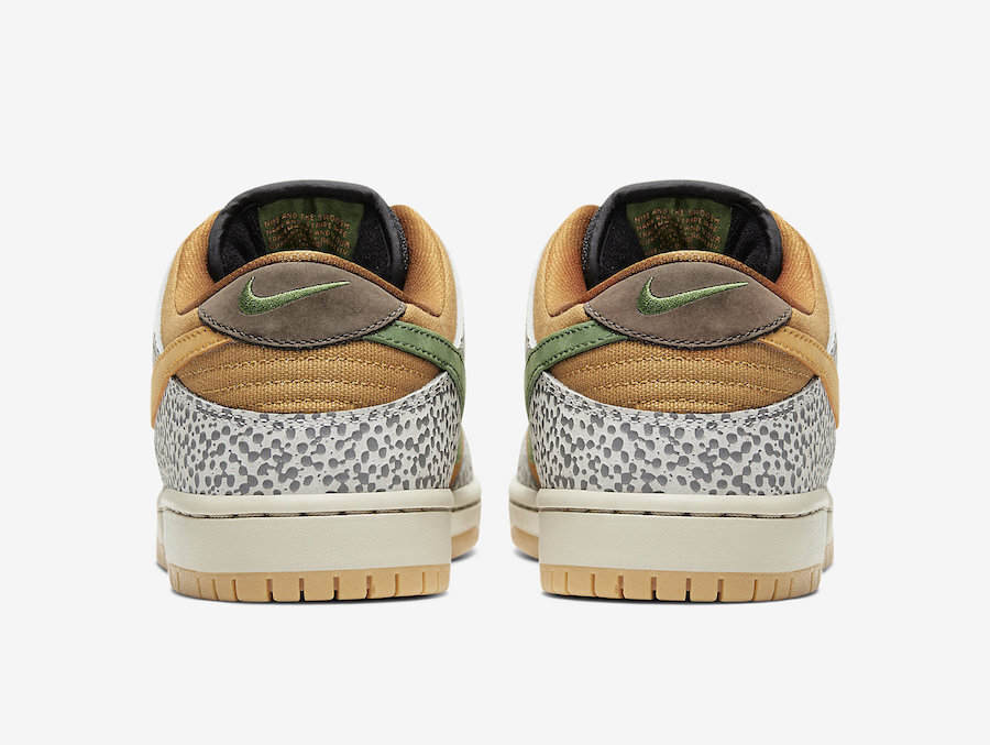 Nike sb dunk discount low pro atmos safari