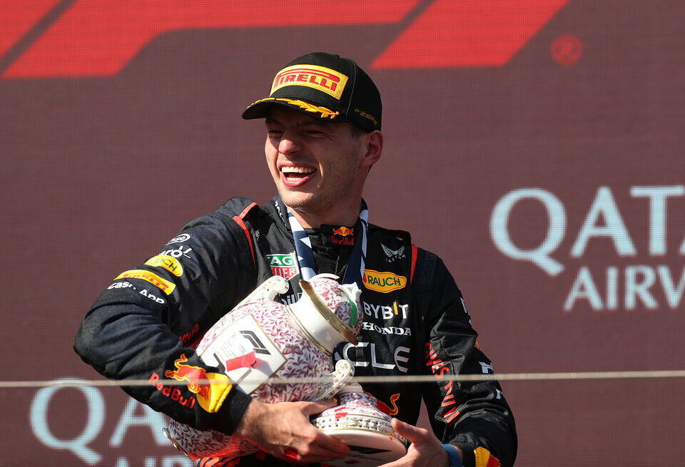    «Макс сам виноват». Норрис и Ферстаппен – о разбитом кубке на подиумеGetty Images / Red Bull Content Pool