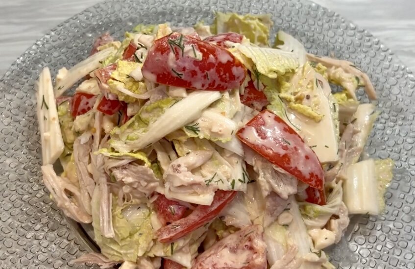 Фото автора. Обалденный и простой в приготовлении салат "Маркиза".