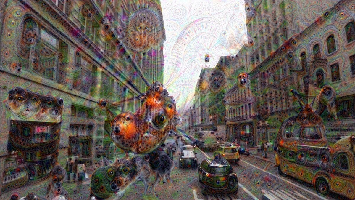 Пример работы DeepDream