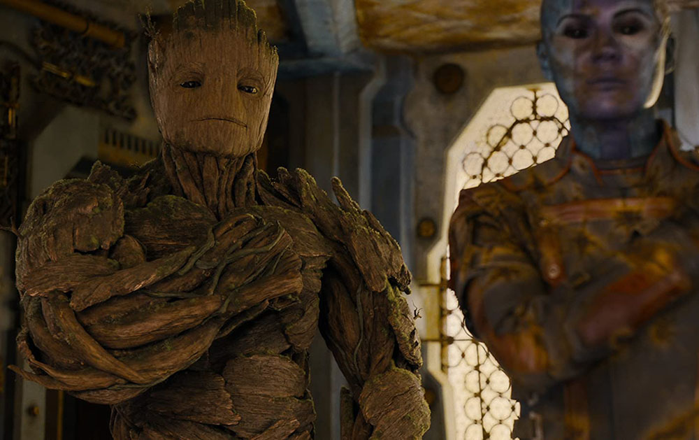 стражи галактики часть 3. грут стражи галактики 3 сцена после титров. стражи галактики 3 титры. сколько сцен после стражи галактики 3. крис прэтт стражи галактики 3.