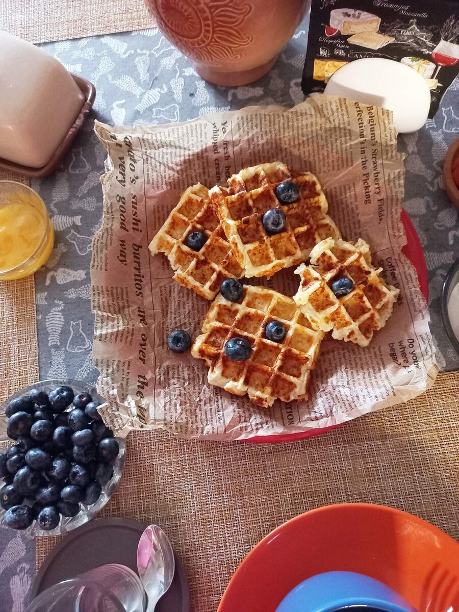 Рецепты вкусных вафель. Можно приготовить даже из травы. | Феня Веникова |  Дзен