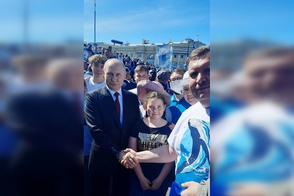    Вадим Горелов воспитал, как настоящий мужчина, воспитал сына (даже пять) и пожал руку президенту. Фото: предоставлено героями публикации