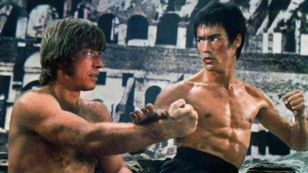Брюс Ли и Чак Норрис