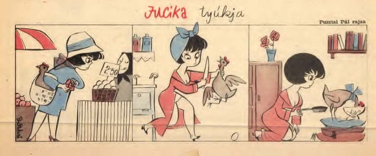 Надо просто купить курицу, и объяснить, что с ней будет, если не будет яиц!