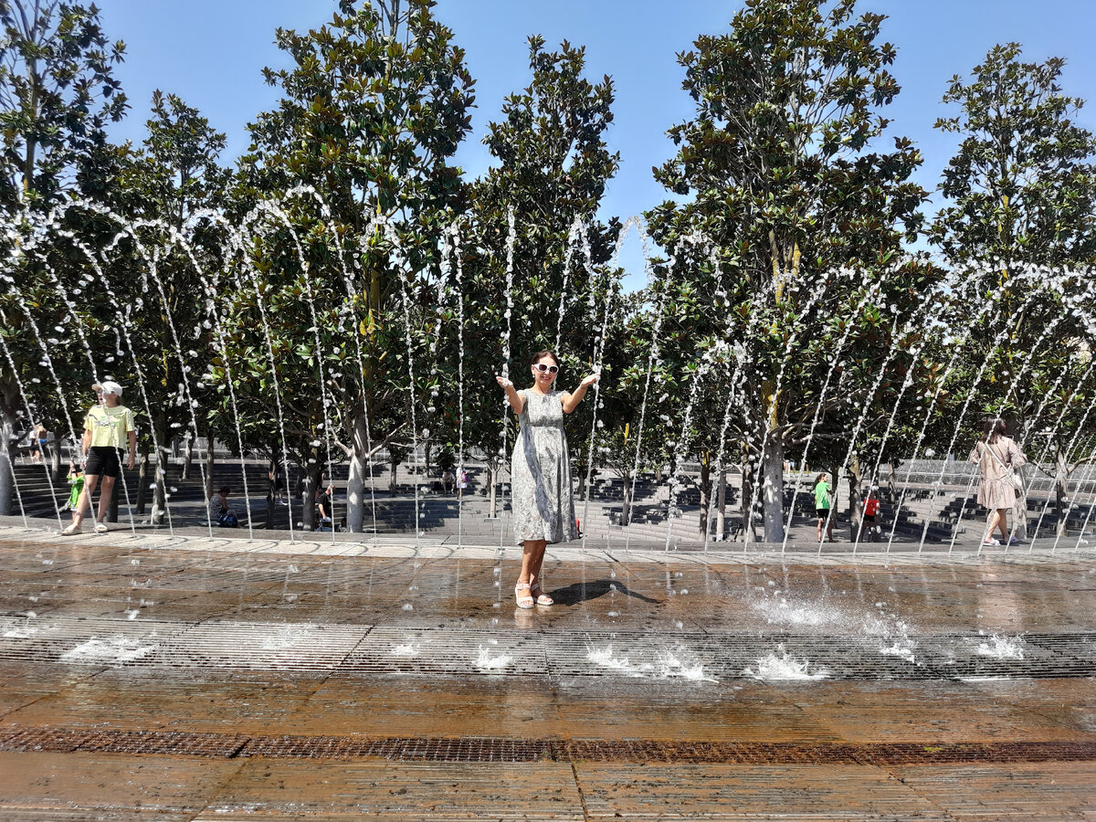 В парке Галицкого в Краснодаре