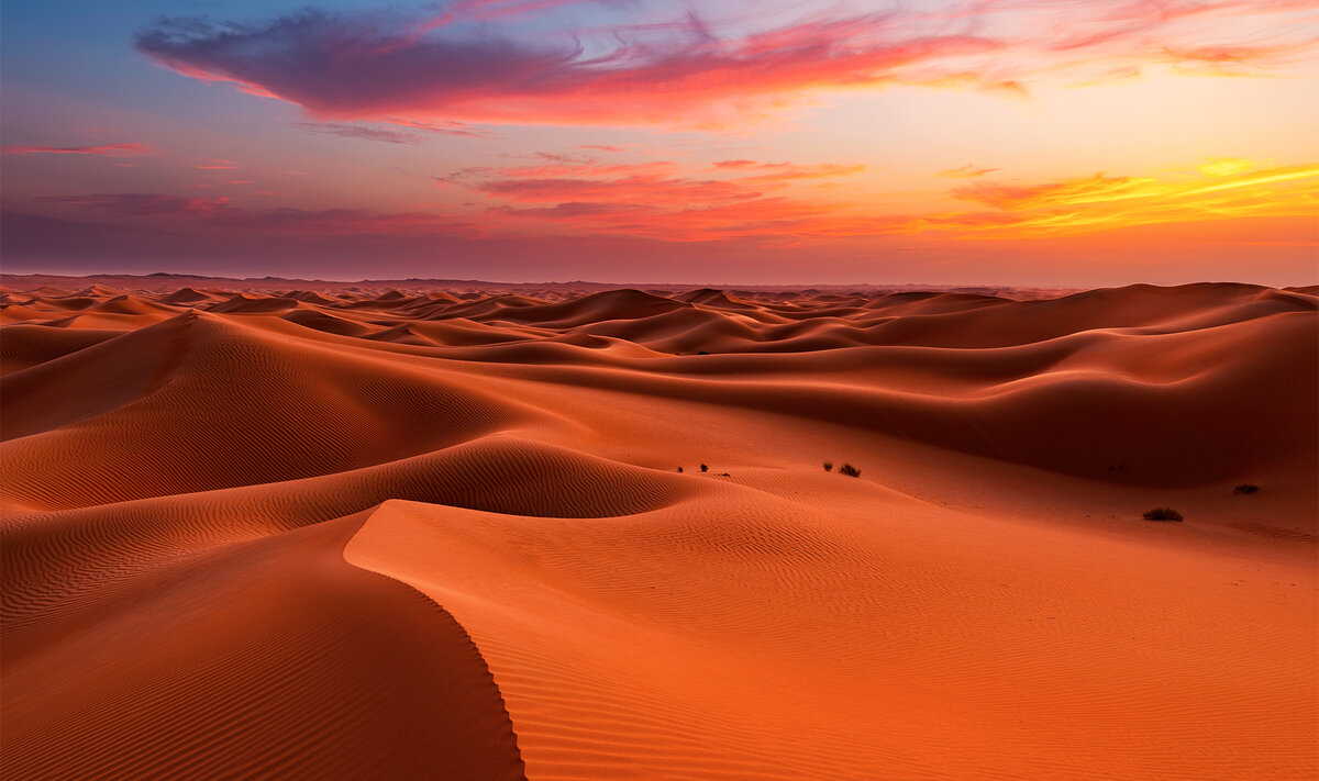 Панорамные виды снимали в пустыне Руб-эль-Хали, которая находится всего в 2,5 часах езды от Абу-Даби.Фото: Asifgraphy / Shutterstock.com