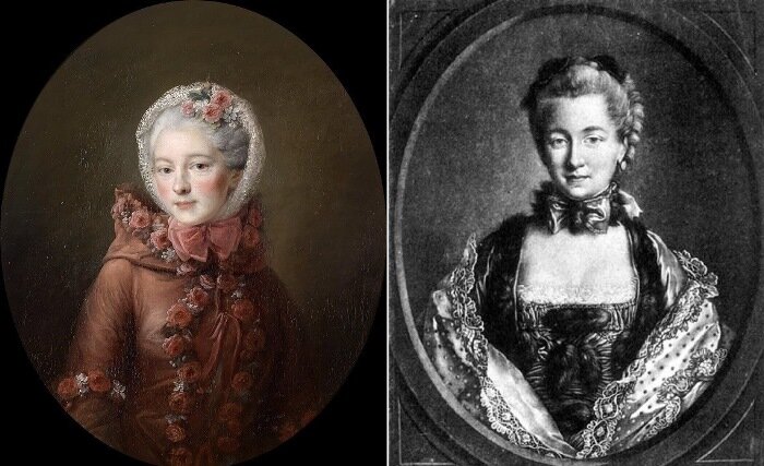 Наталья Петровна Голицина в молодости