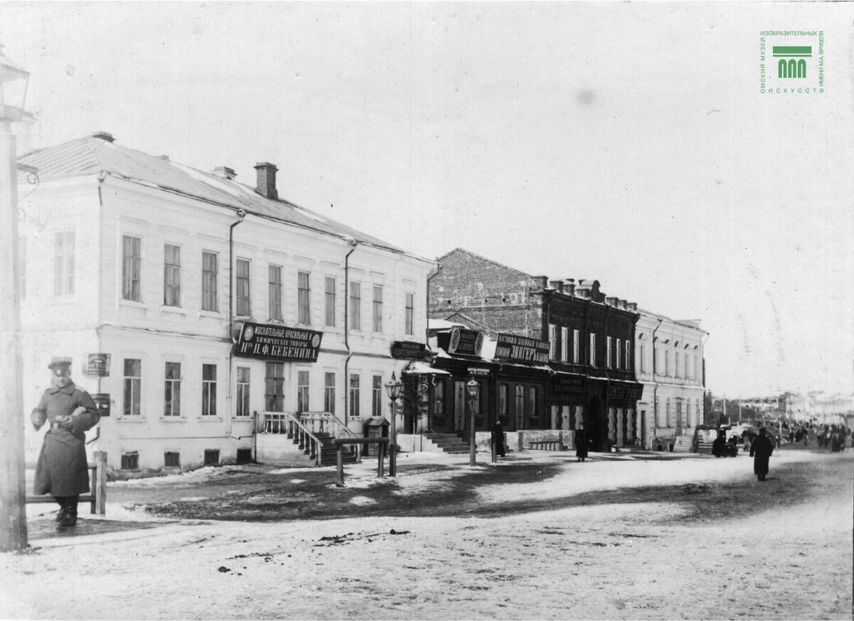 Какой была улица Ленина, когда она называлась Дворцовой | ОМСК было и  стало. Фотосравнения | Дзен