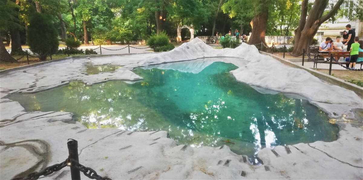 Макет в Приморском парке