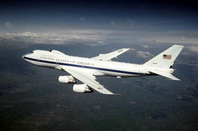    Самолет судного дня Boeing E-4B «Nightwatch». Фото: Public Domain