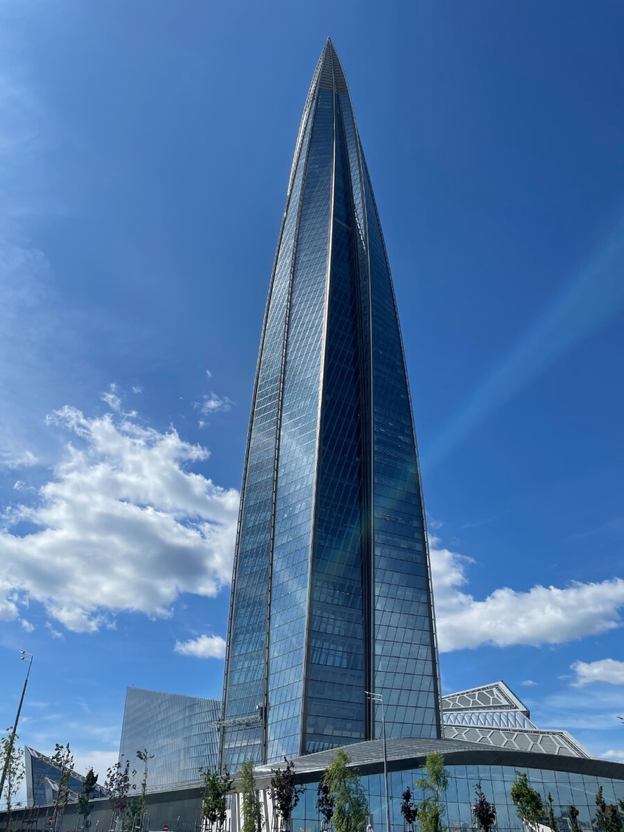 Лахта-центр вблизи