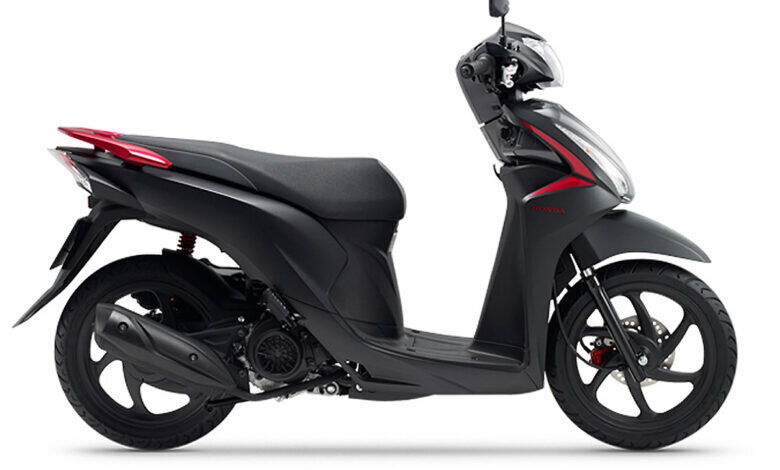 Honda dio 110см³ сбоку