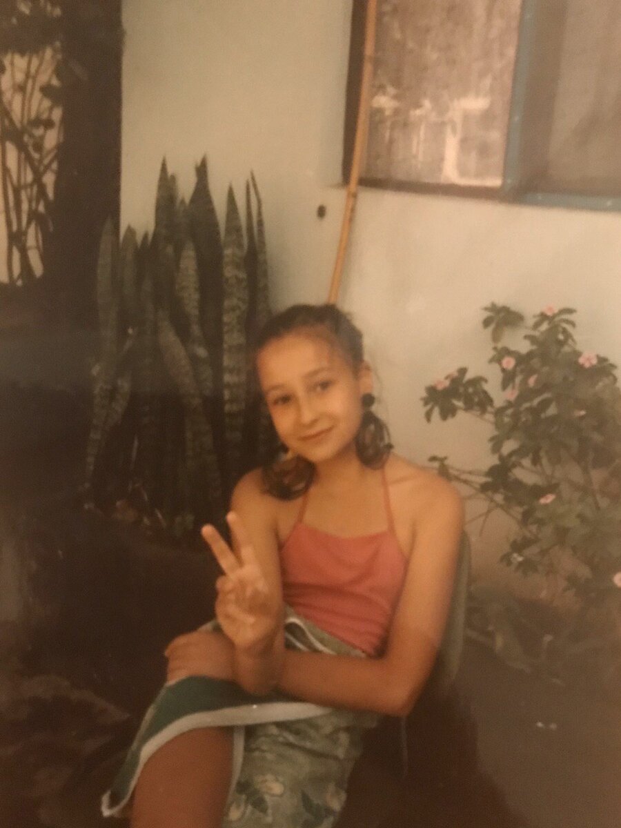 Виктория в детстве :)