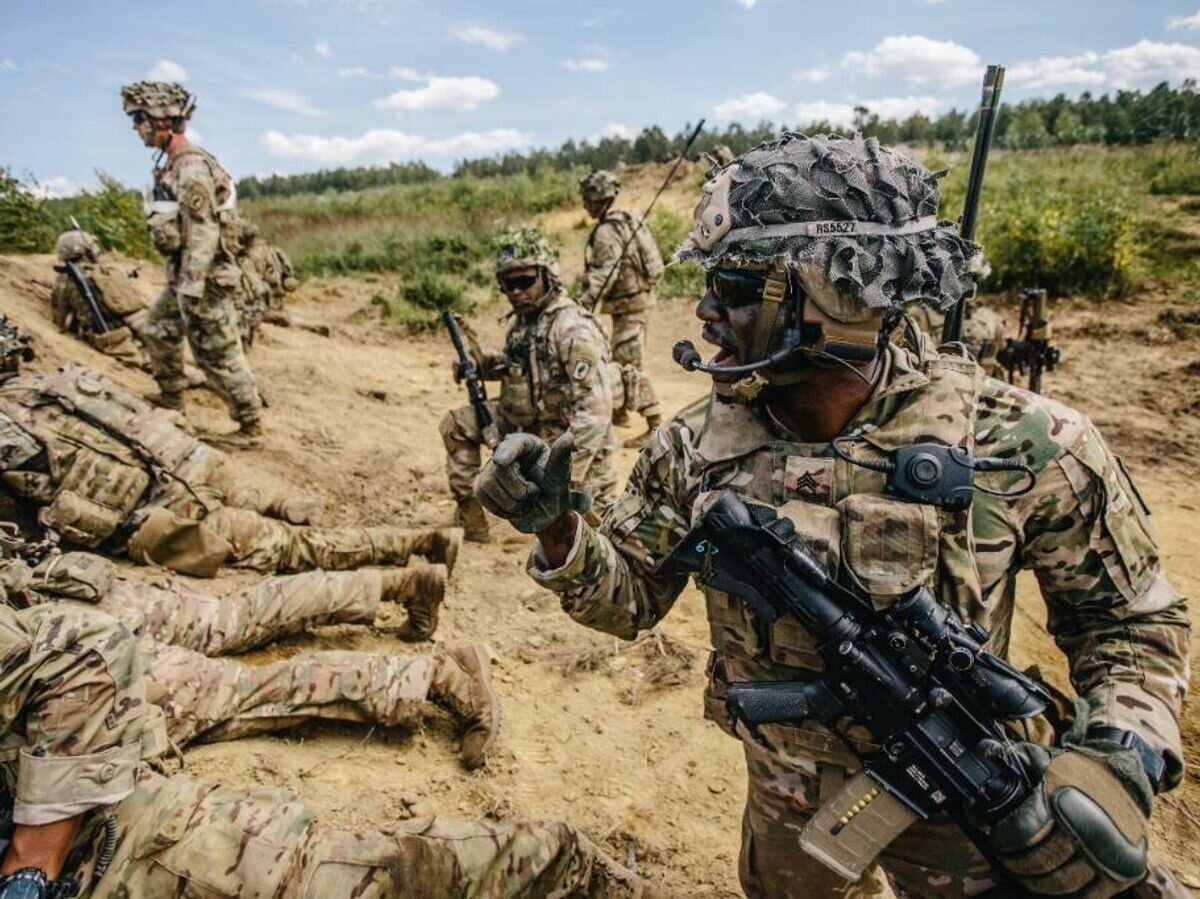    Американские военные во время учений в Германии© Фото : US Army Europe/Spc. Ryan Lucas