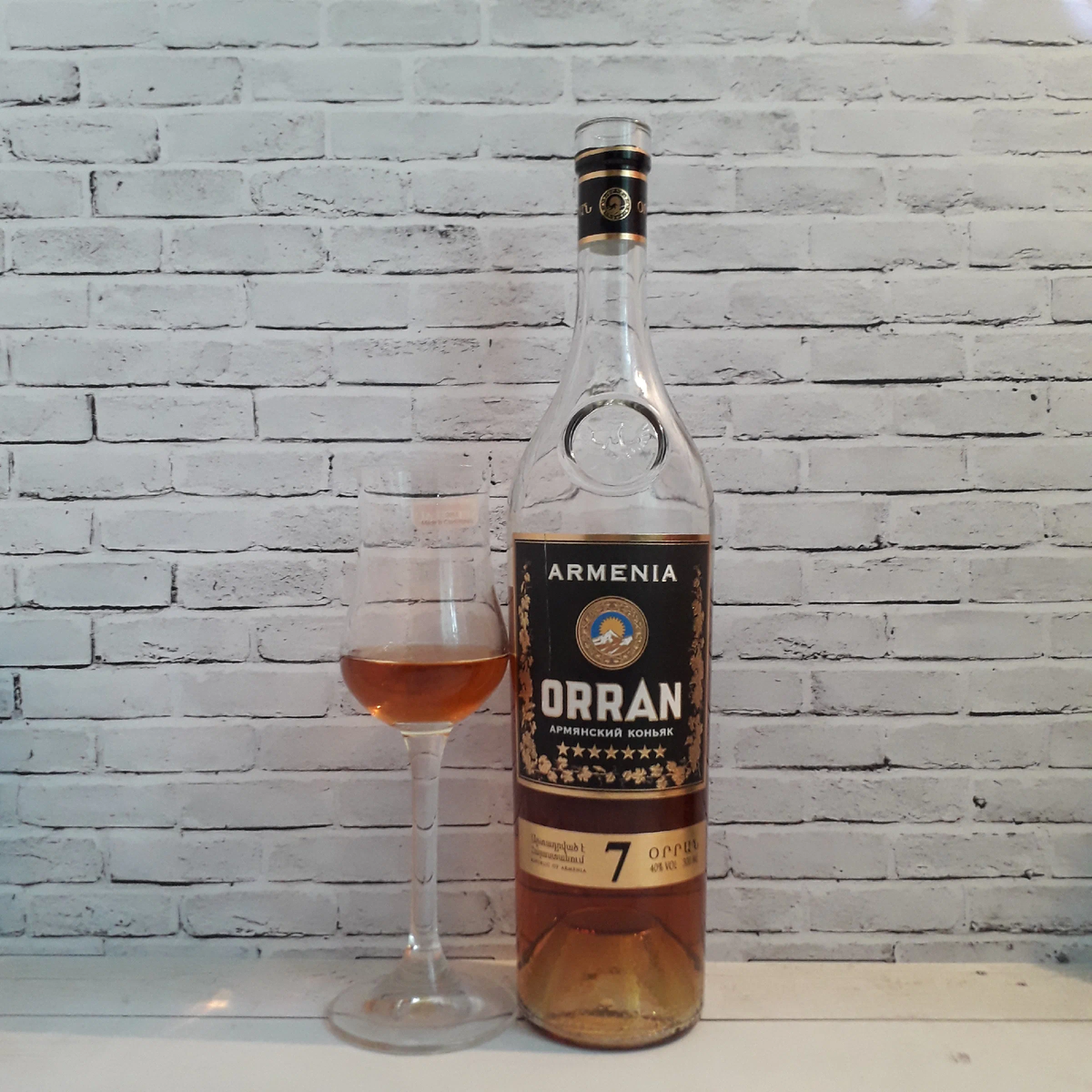 Дегустация армянского марочного коньяка Orran 7 лет