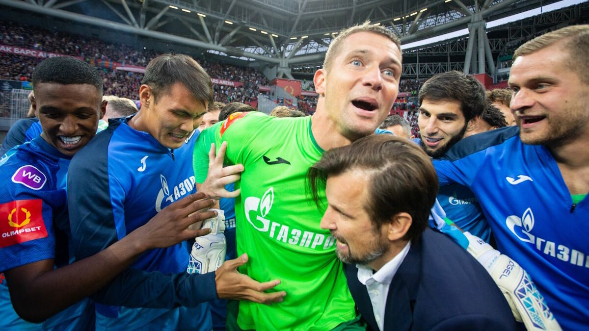    "Зенит" взял Суперкубок России, победив в серии послематчевых пенальти. Фото: пресс-служба "Зенита".