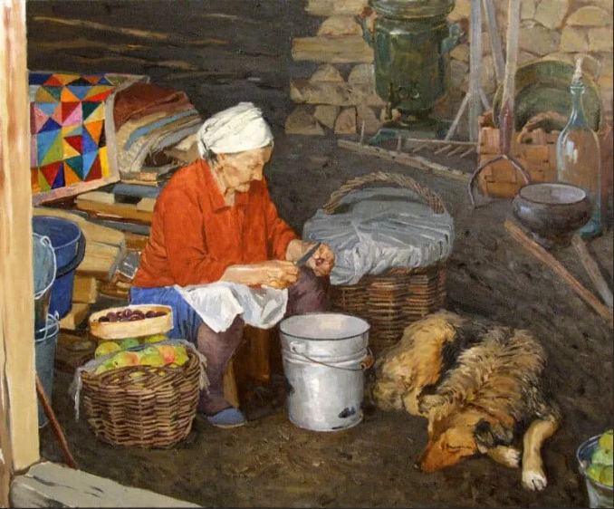 Васильев Дмитрий Юрьевич (род. 1972). Баба Аня. Вечер.