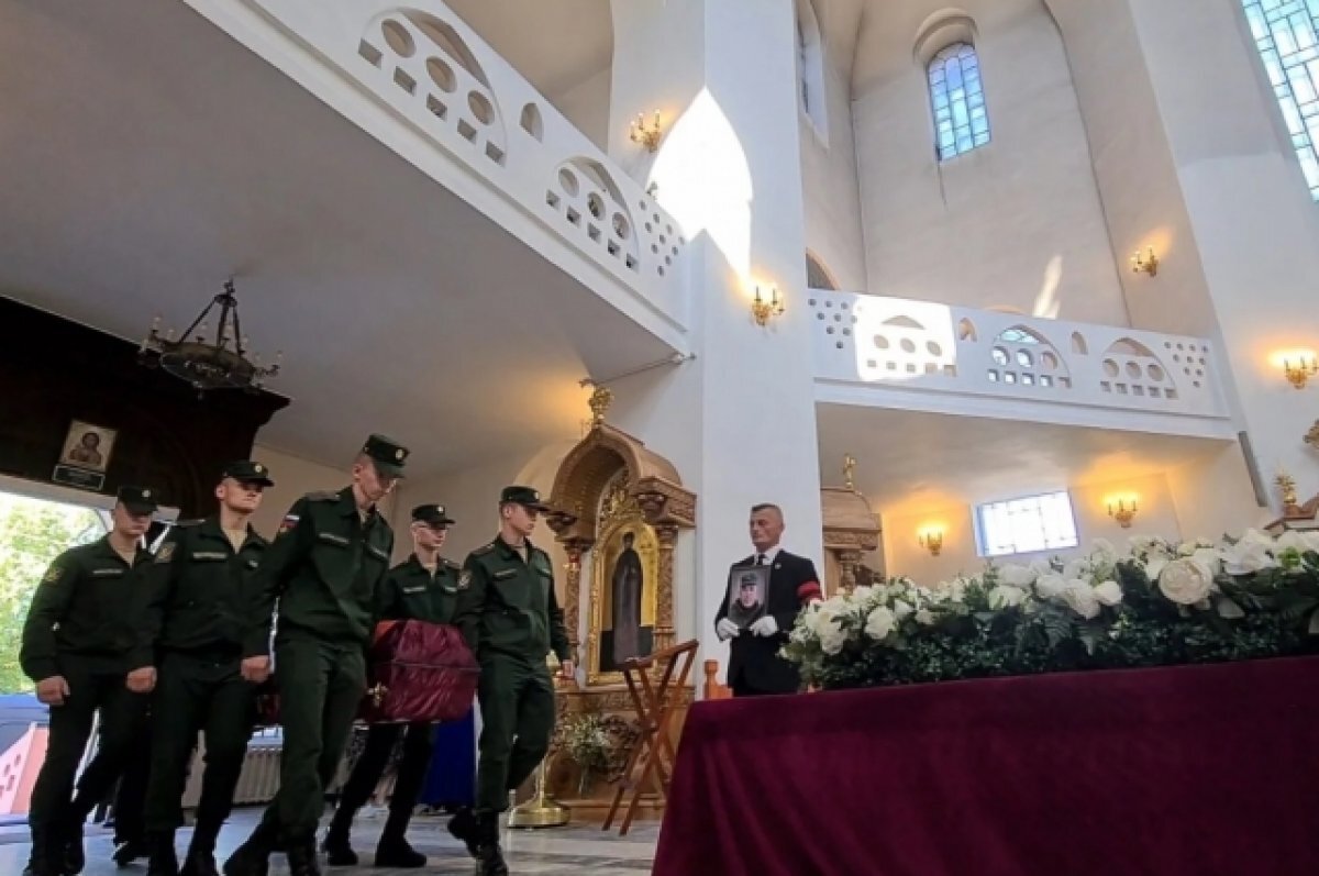    В Твери простились с погибшим в ходе СВО Сергеем Ляховским