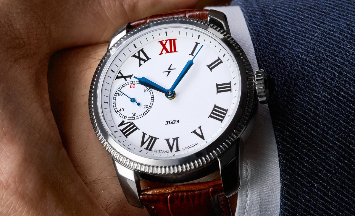 Обновленная версия Green Ray с римским циферблатом