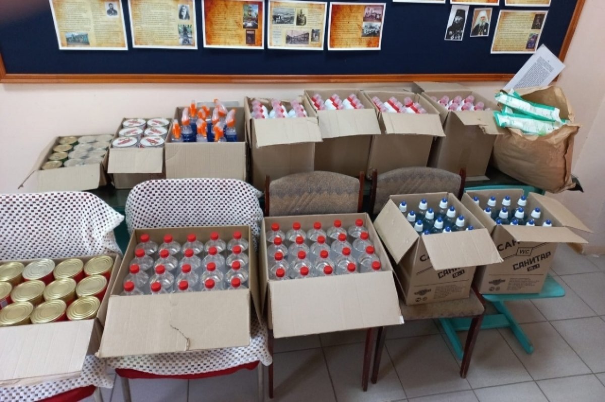    Крестительский храм Орла передал гуманитарный груз бойцам СВО