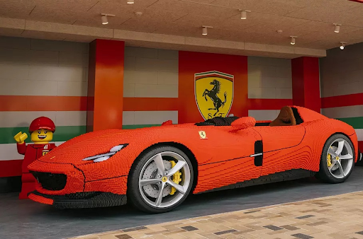 Ferrari Monza SP1 из кубиков