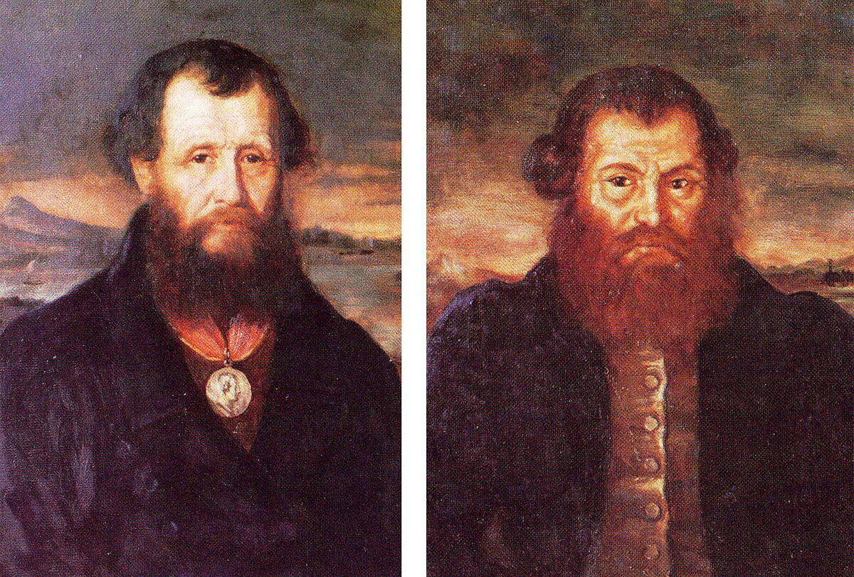 Е.А. Черепанов и М.А. Черепанов