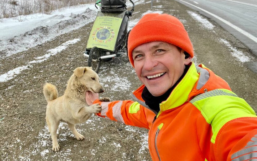    Уроженец Удмуртии, начавший бежать кругосветку в 2018 году, добрался до Владивостока
