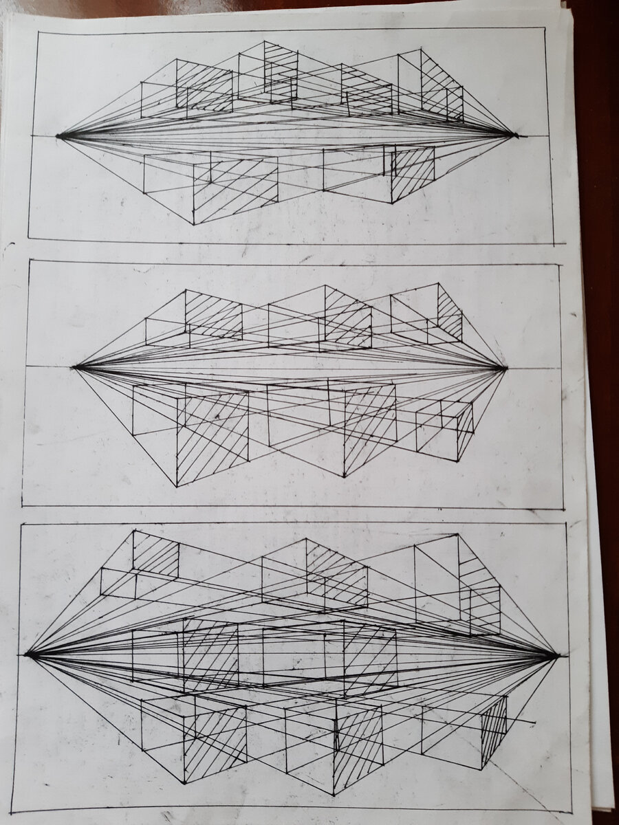 Двухточечная перспектива. Это были еще цветочки.
