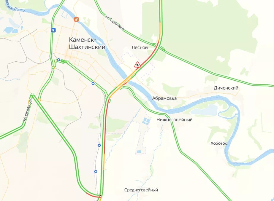 Трасса м4 пробки карта