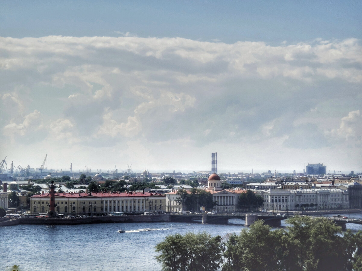 Вид с Колокольни Петропавловского собора