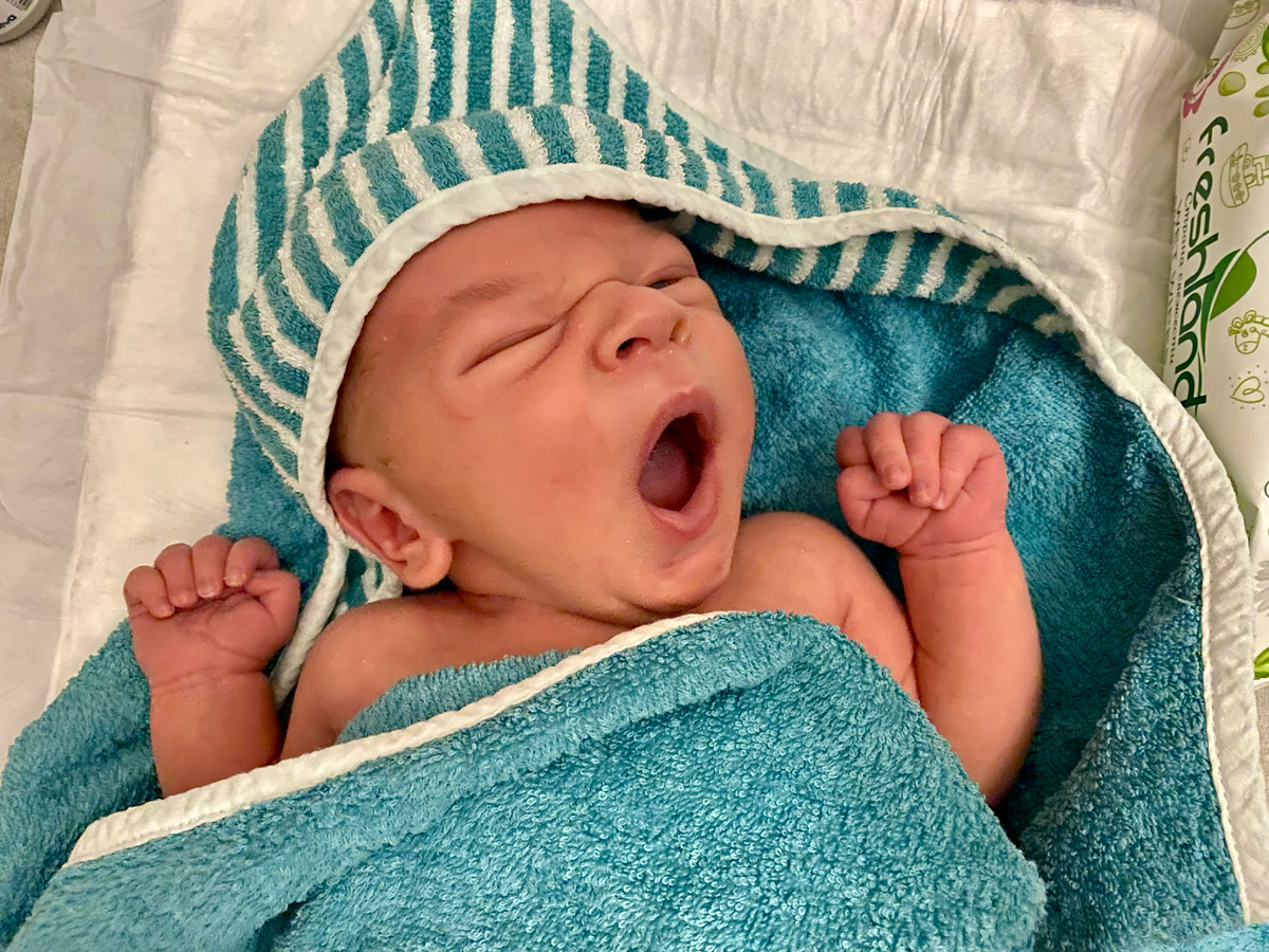 Тиму меньше двух недель тут :)