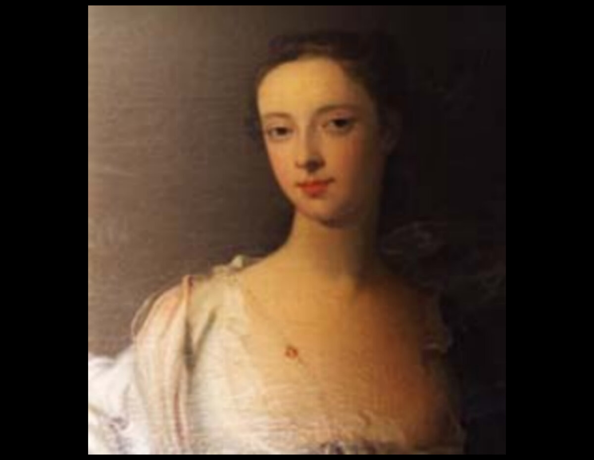 Леди Френсис Ширлей. Фрагмент портрета Чарльза Джерваса, ок. 1725 г.