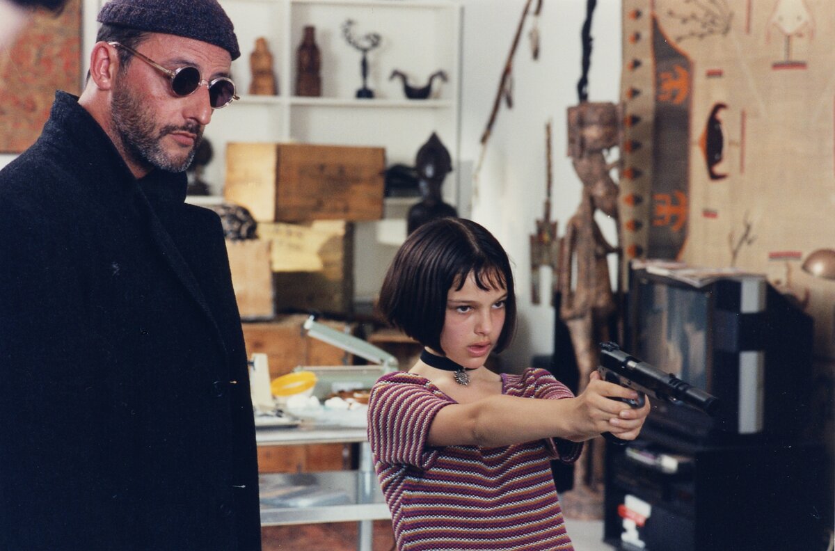 Кадр из фильма "Леон", реж. Люк Бессон, 1994 год