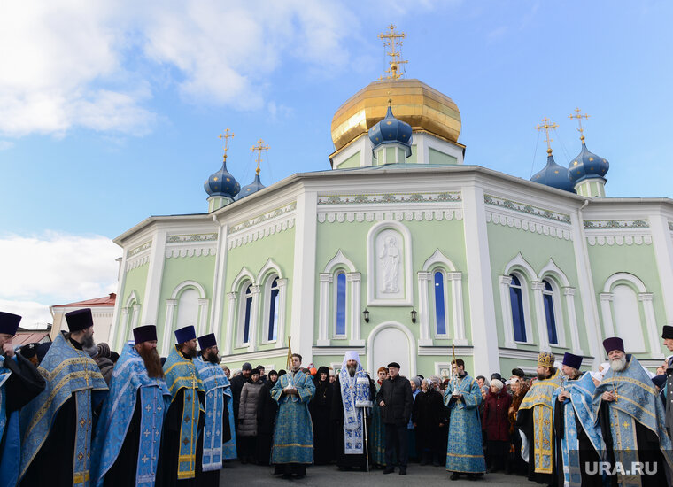    Колокольня Свято-Симеоновского собора в Челябинске не повреждена