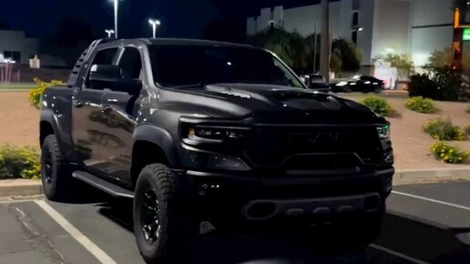 Ram TRX Winter Night