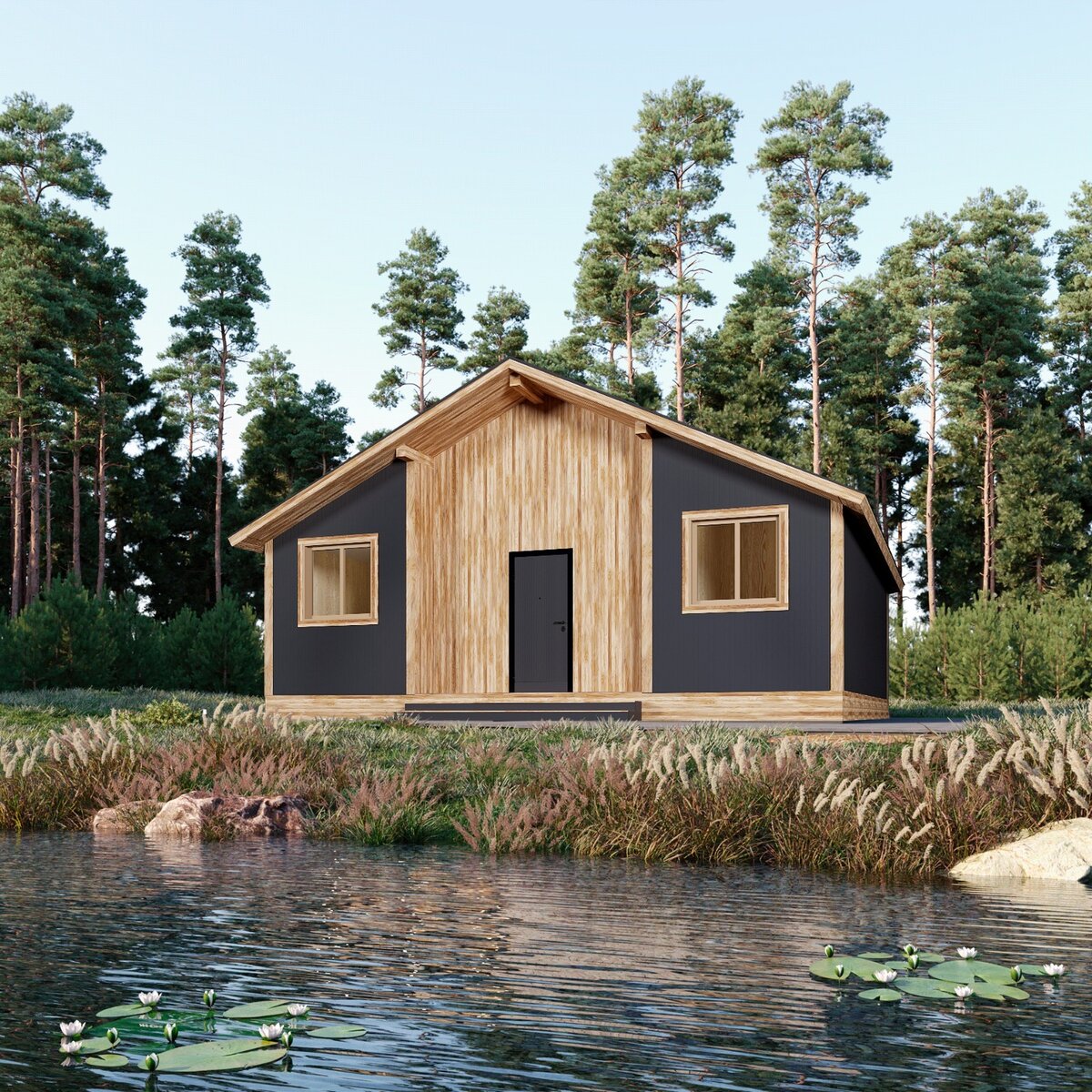 Дома для бизнеса, рыбацкий домик – перспективная идея бизнеса 