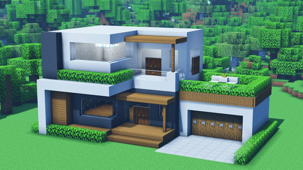 12 идей для декора ваших домов в Minecraft | Интерьер #1