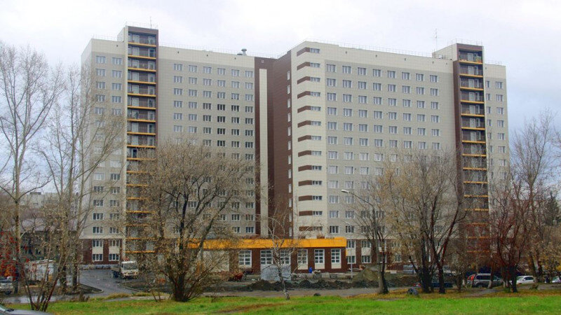    Как выглядит корпус нового общежития АлтГУ. asu.ru