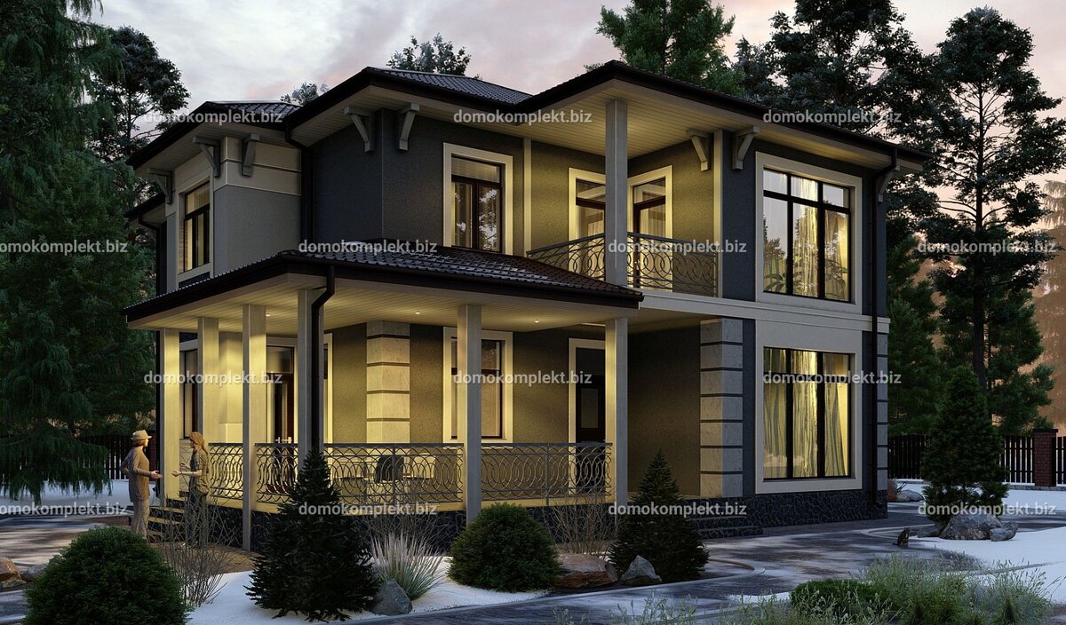 Дом по проекту "Ганимед"