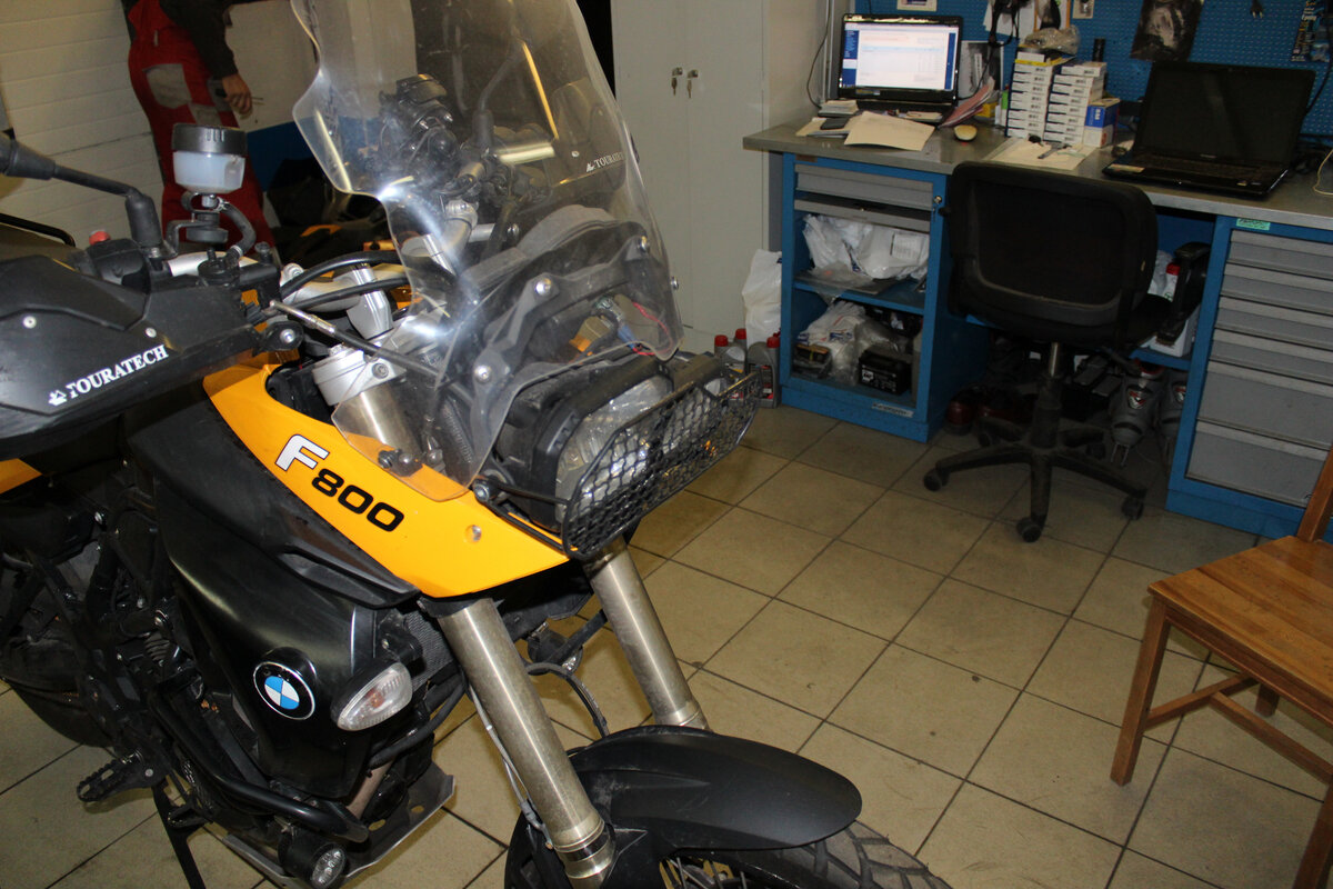 Чиним починяем F800GS