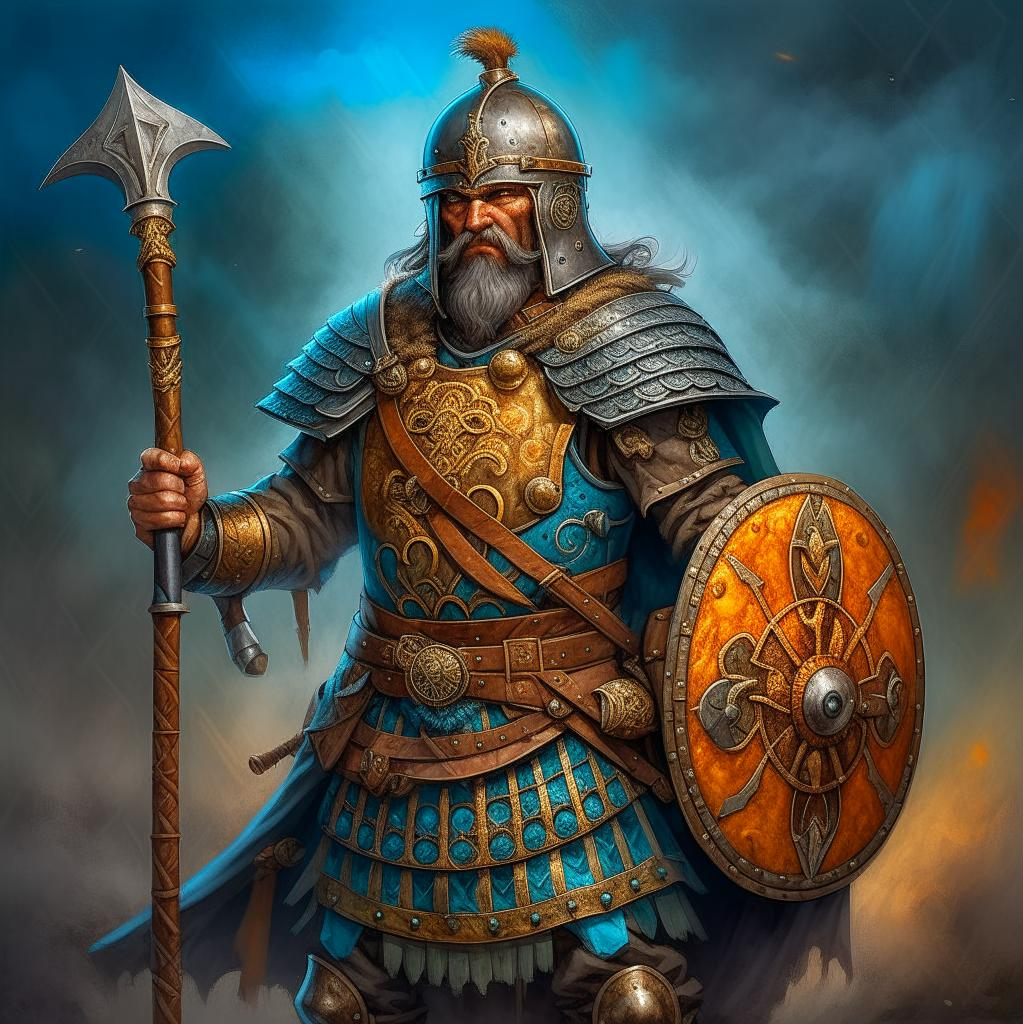 Воин. Источник: Нейросети.