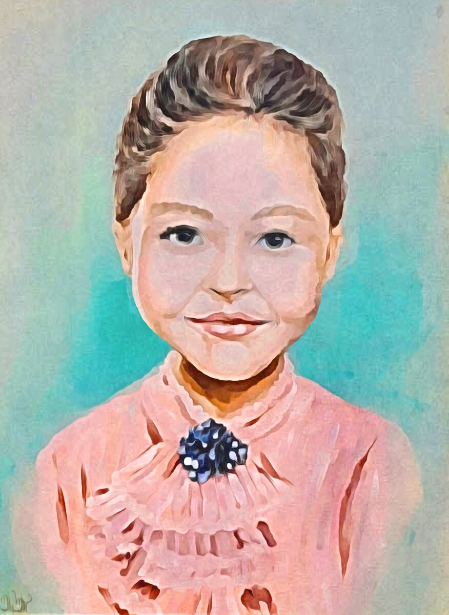 Картина Танечки. Фото автора